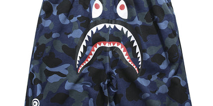 Japanese Shark Head Casual Quick-Dry Beach Shorts