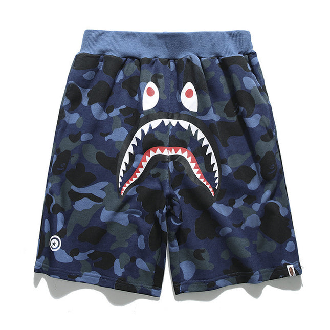 Japanese Shark Head Casual Quick-Dry Beach Shorts