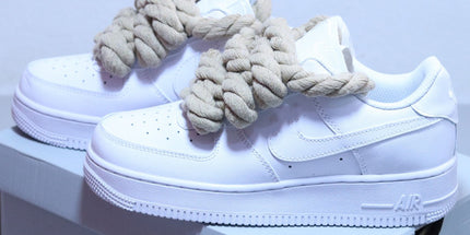 Nike Air Force 1 with Chunky Rope Laces