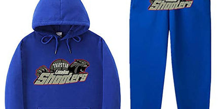 Unisex Trendy Hooded Fleece Sweatshirt Sports Suit