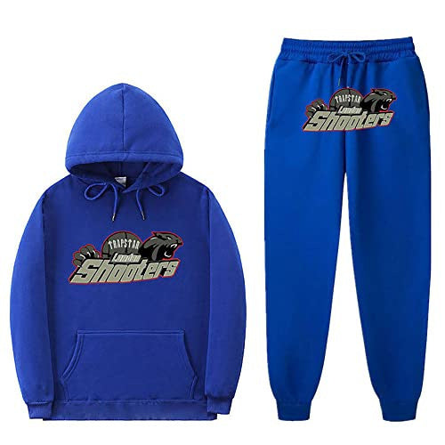 Unisex Trendy Hooded Fleece Sweatshirt Sports Suit