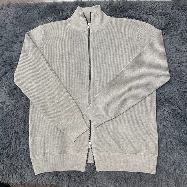 Zip Collar Knit Sweater