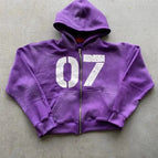 Purple top (with letters on the back)