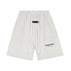 S / white grey shorts