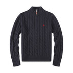 6009 half zip black