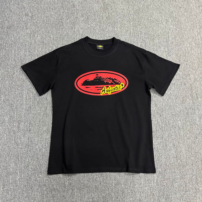 240g Unisex Letter Logo T-Shirt
