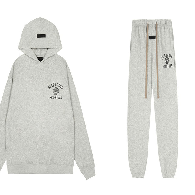 ESSENTIALS fleece Hooded Set