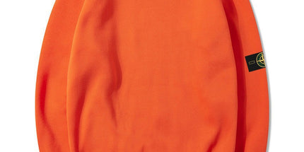 STON Stone Hooded Sweatshirt Badge Crewneck