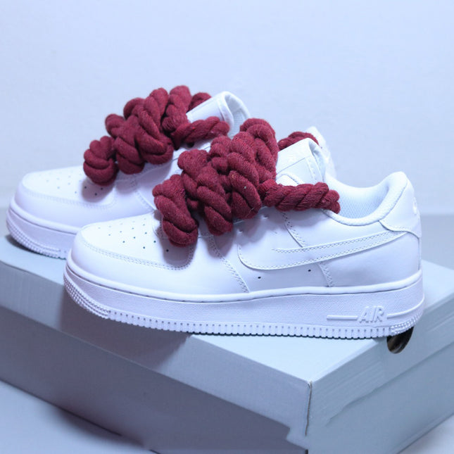 Nike Air Force 1 with Chunky Rope Laces