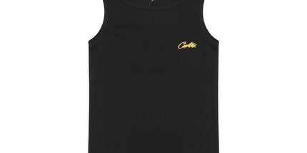 Basic LOGO Crew Neck Sleeveless Vest T-Shirt