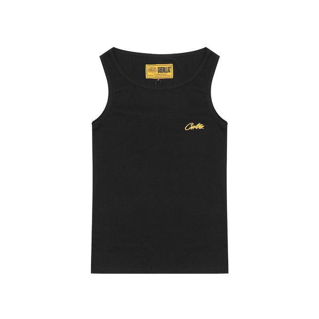 Basic LOGO Crew Neck Sleeveless Vest T-Shirt