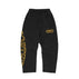 S / 5790 Black Yellow Print Pants