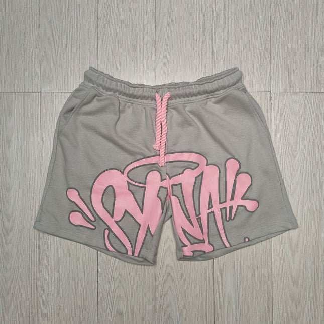 High Quality Syna Hip Hop Foam Print T-Shirt Set