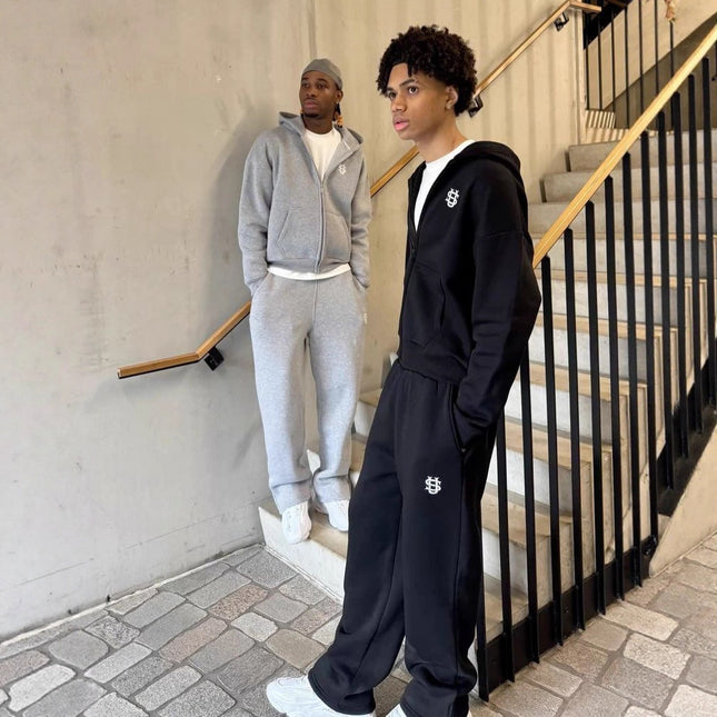 Hip Hop Zipper Sports Tracksuit