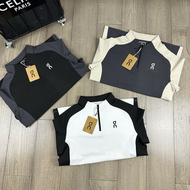Outdoor Sports Cycling Half-Zip Pullover Top