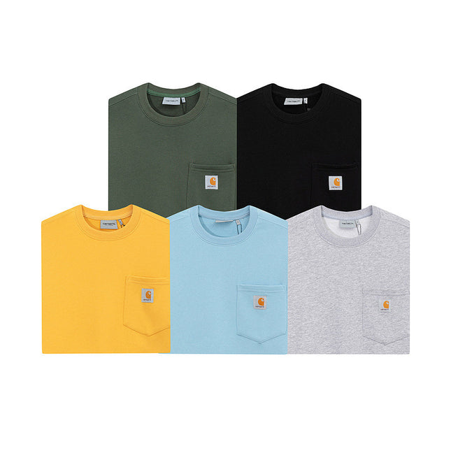 Retro Loose Crew Neck Sweatshirt for Couples