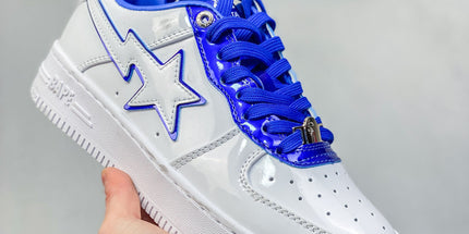Patent Low-Top Casual Sneakers