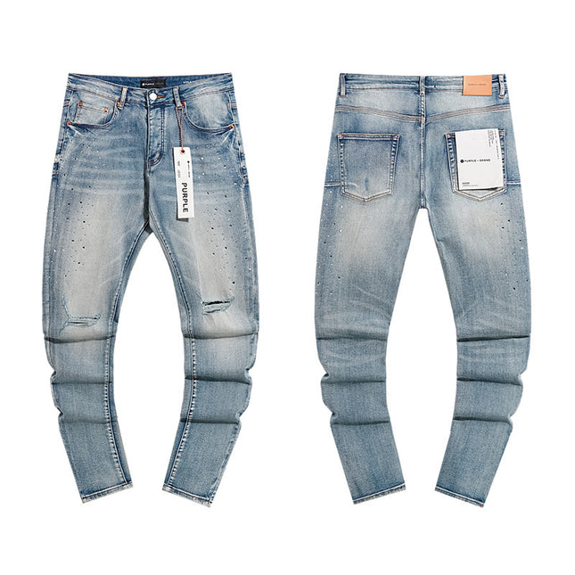 Ripped Jeans foreign high street wear