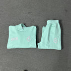 Mint green suit