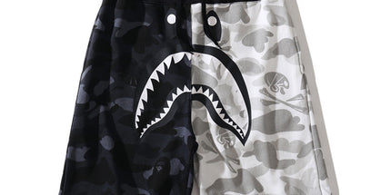Japanese Shark Head Casual Quick-Dry Beach Shorts