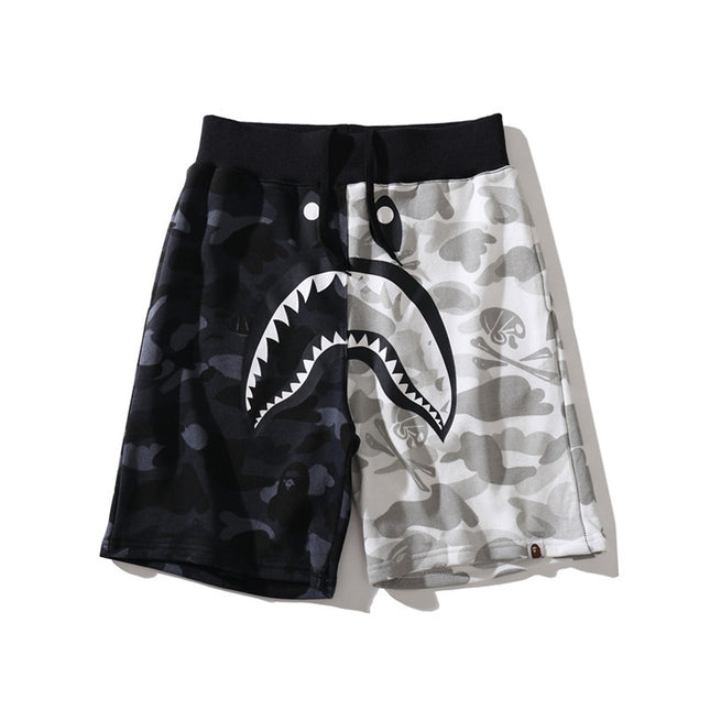 Japanese Shark Head Casual Quick-Dry Beach Shorts