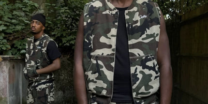 Streetwear Zipper Vest and Shorts Set