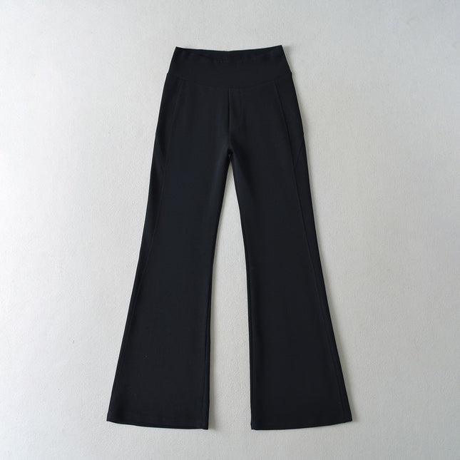 Women’s Zip Hoodie and Flared Pants Set