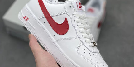 Air Force 1 White Hook Sneakers