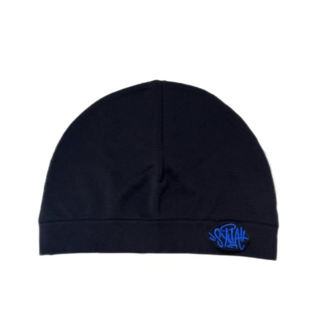 Vintage Embroidered Skull Knit Hat