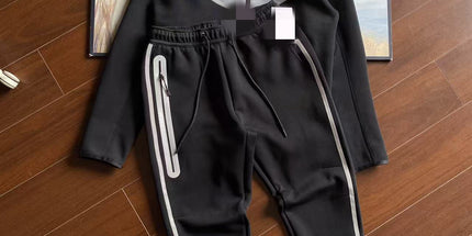 hooded tech fleece zipper suit