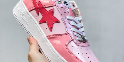Patent Low-Top Casual Sneakers