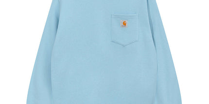 Retro Loose Crew Neck Sweatshirt for Couples