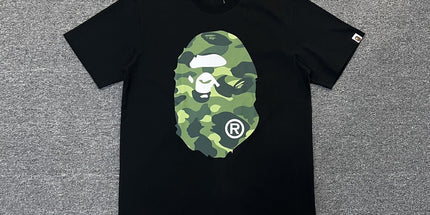 Ape Head Double-Sided Heavy Cotton Couple T-Shirt