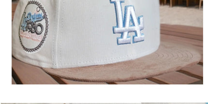 Unisex Flat-Brim Baseball Cap