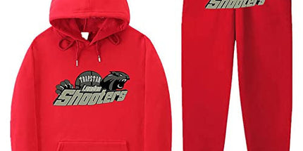 Unisex Trendy Hooded Fleece Sweatshirt Sports Suit