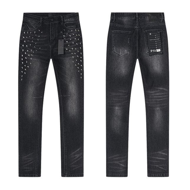 Ripped Jeans foreign high street wear