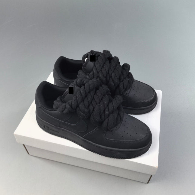 Nike Air Force 1 with Chunky Rope Laces