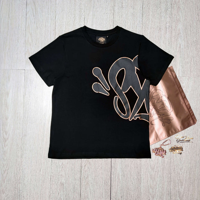 High Quality Syna Hip Hop Foam Print T-Shirt Set