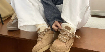 winter boots casual lace-up Shoes