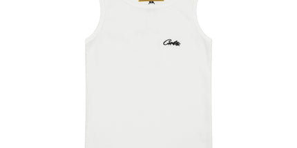 Basic LOGO Crew Neck Sleeveless Vest T-Shirt