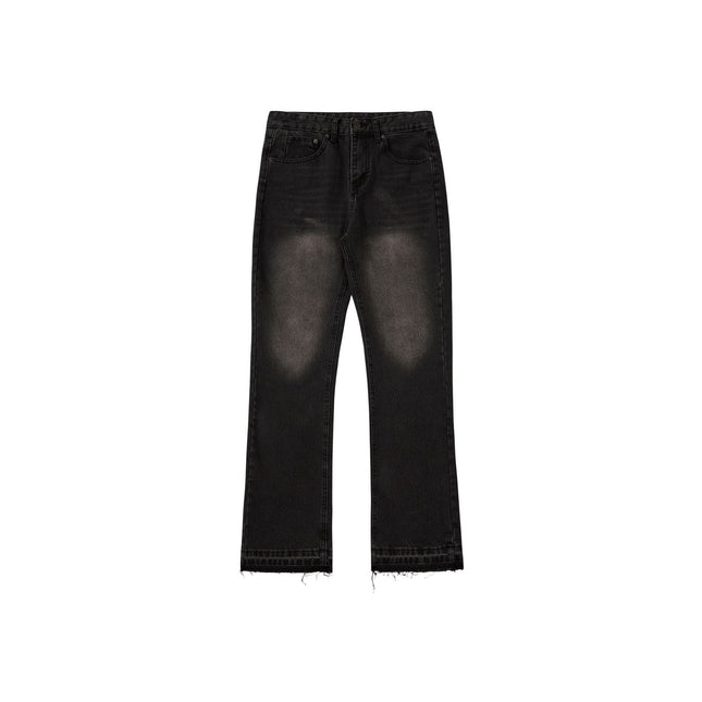 Smoke Grey Tassel Jeans