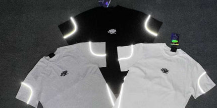 Reflective Embroidery T-Shirt & Shorts Set