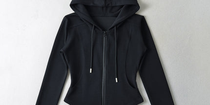 Women’s Zip Hoodie and Flared Pants Set