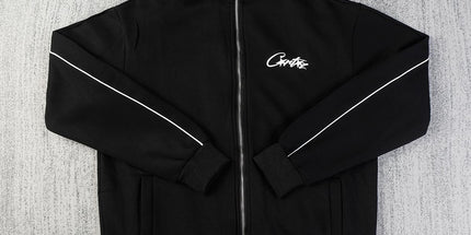 Stand-Up Collar Athleisure Zipper Jacket Set