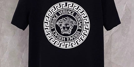 Vintage Print Cotton T-Shirt