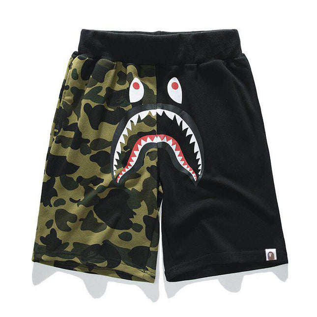 Japanese Shark Head Casual Quick-Dry Beach Shorts