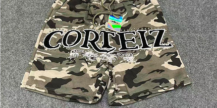 Streetwear Zipper Vest and Shorts Set