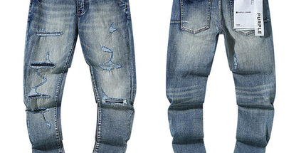 Ripped Jeans foreign high street wear
