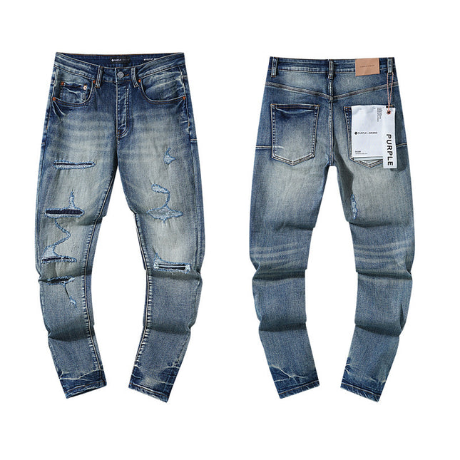 Ripped Jeans foreign high street wear