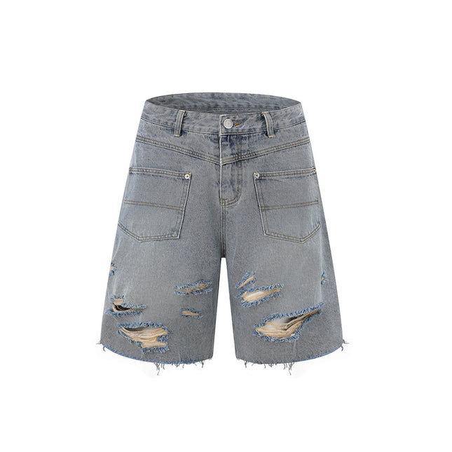 Vintage Ripped Denim Set